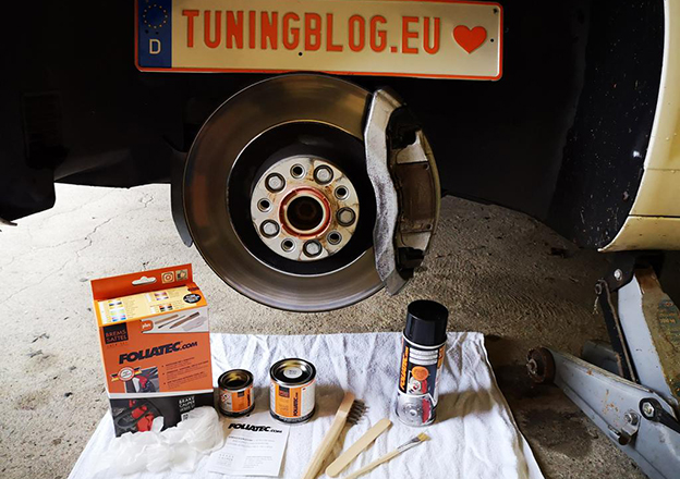 tuningblog.eu: The eye brakes with you: FOLIATEC brake caliper