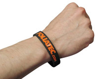 FOLIATEC.com rubber bracelet