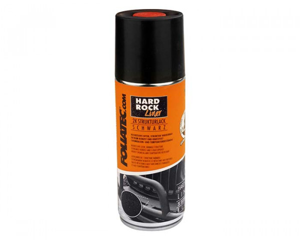 Hard Rock Liner 2C textured paint, black, 400 ml